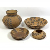4pcs DAVID SALK Southwest Amer