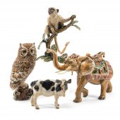 4PCS JAY STRONGWATER ANIMAL AN