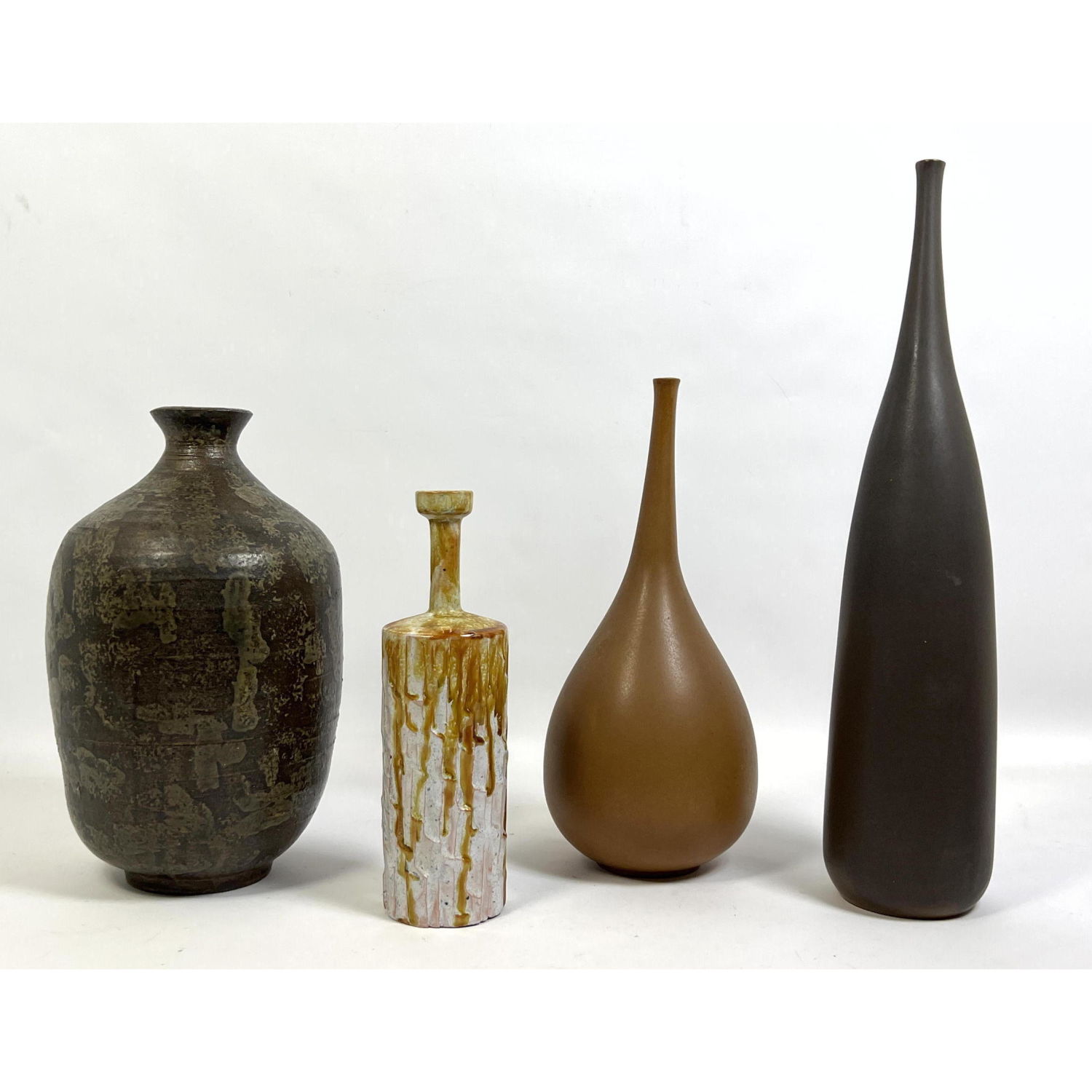 4pcs Mid Century Modern Pottery.