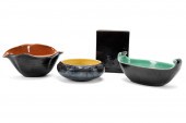 4PCS ROOKWOOD POTTERY ARTICLES