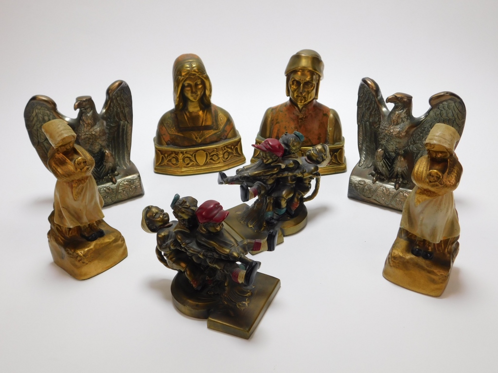 4PR AMERICAN & FRENCH FIGURAL