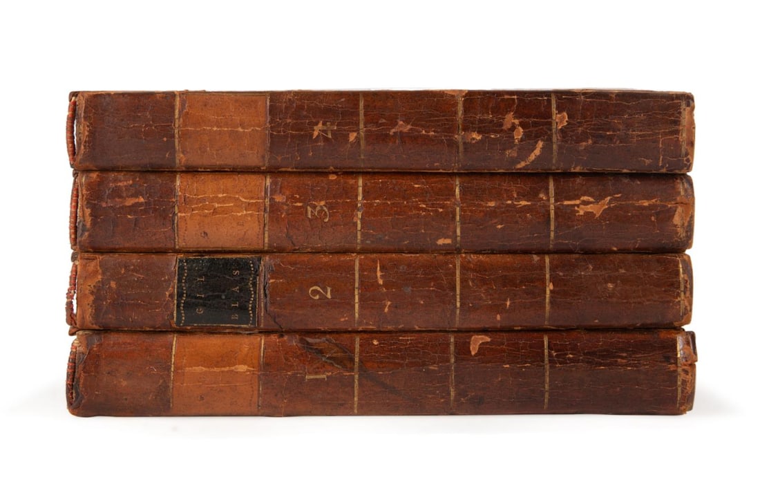 4VOL ALAIN RENE LESAGE, GIL BLAS,