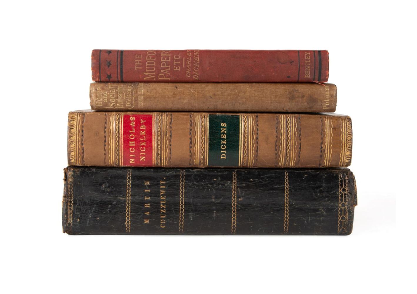 4VOL C. DICKENS BOOKS INCLUDING 1ST