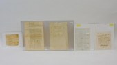 (5) 19TH CENTURY WHALING DOCUM