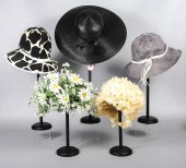 (5) 50's/60's Ladies hats to i