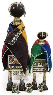 (5) AFRICAN NDEBELE FEMALE INI