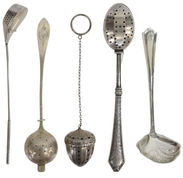 (5) AMERICAN STERLING TEA INFUSER