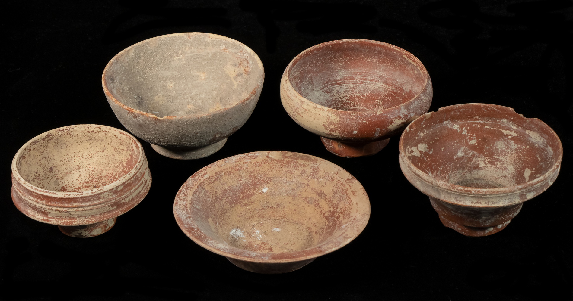 (5) ANCIENT ROMAN POTTERY SMALL