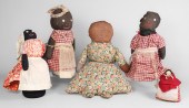 (5) Antique Black Americana ra