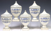 (5) ANTIQUE ITALIAN CREAMWARE