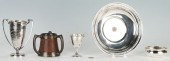 5 ANTIQUE TROPHIES INCL. STERL