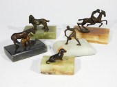 5 ANTIQUE VIENNA BRONZE HAGENA