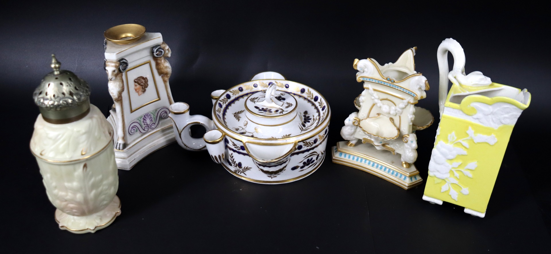 5 ASSORTED WORCESTER & OTHER