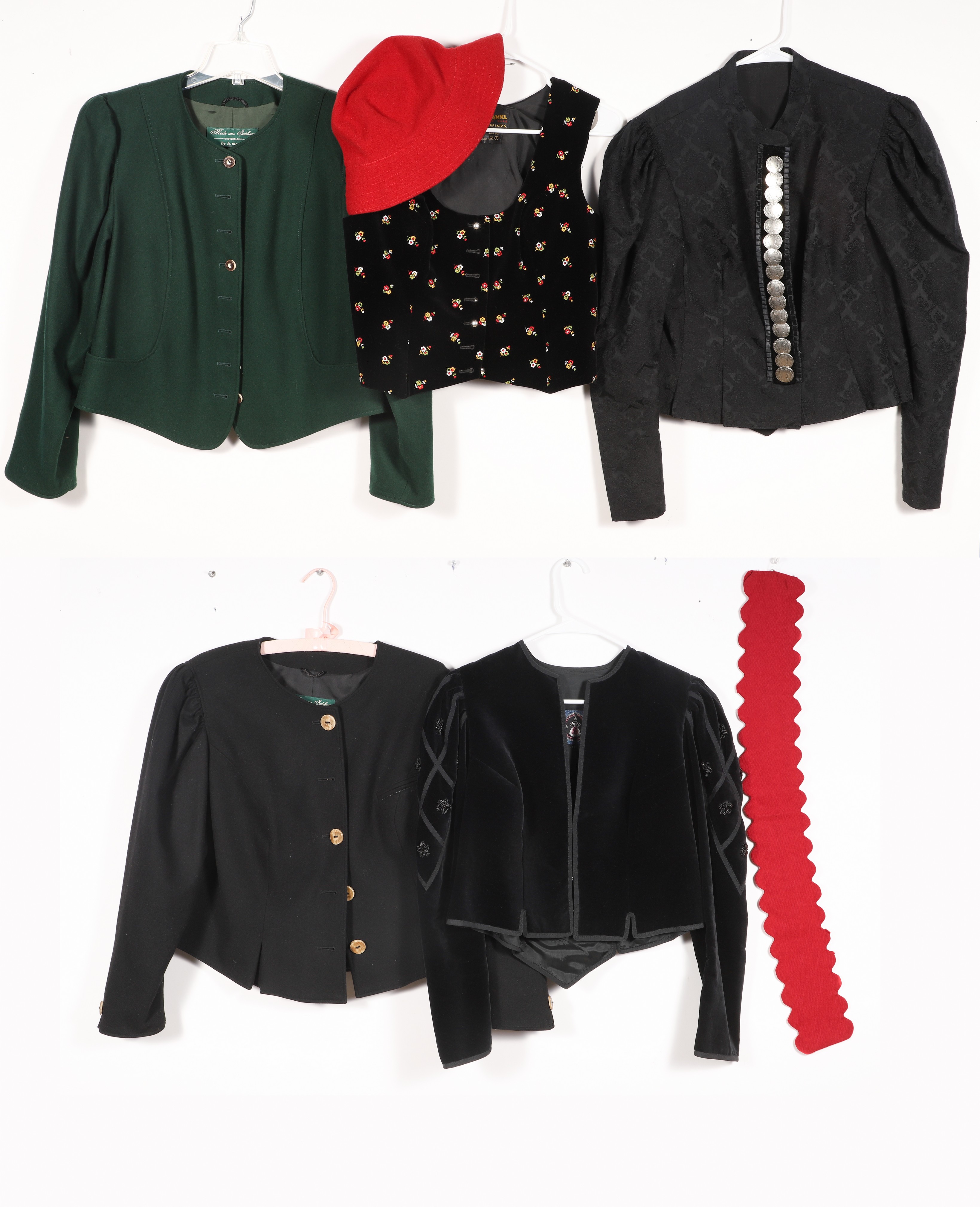 (5) Austrian garments to include