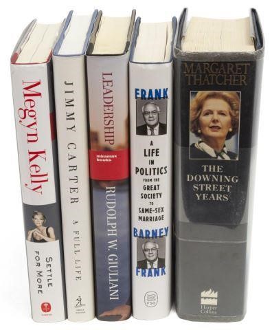 5) AUTOGRAHED BOOKS, JIMMY