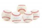 5 AUTOGRAPHED BASEBALLS INCLUD