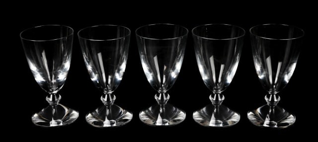 5 BACCARAT FRANCE VEGA SMALL STEM