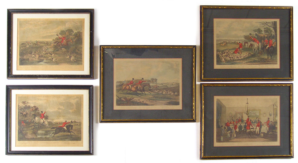 5 BACHELOR'S HALL FOX HUNT SCENE