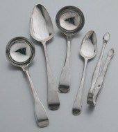 (5) Bateman sterling silver fl