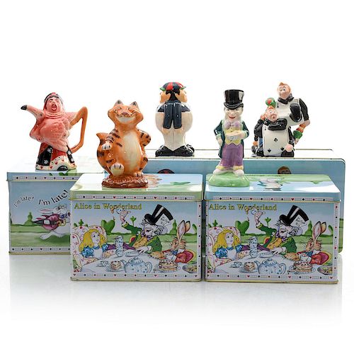 5 BESWICK ALICE IN WONDERLAND