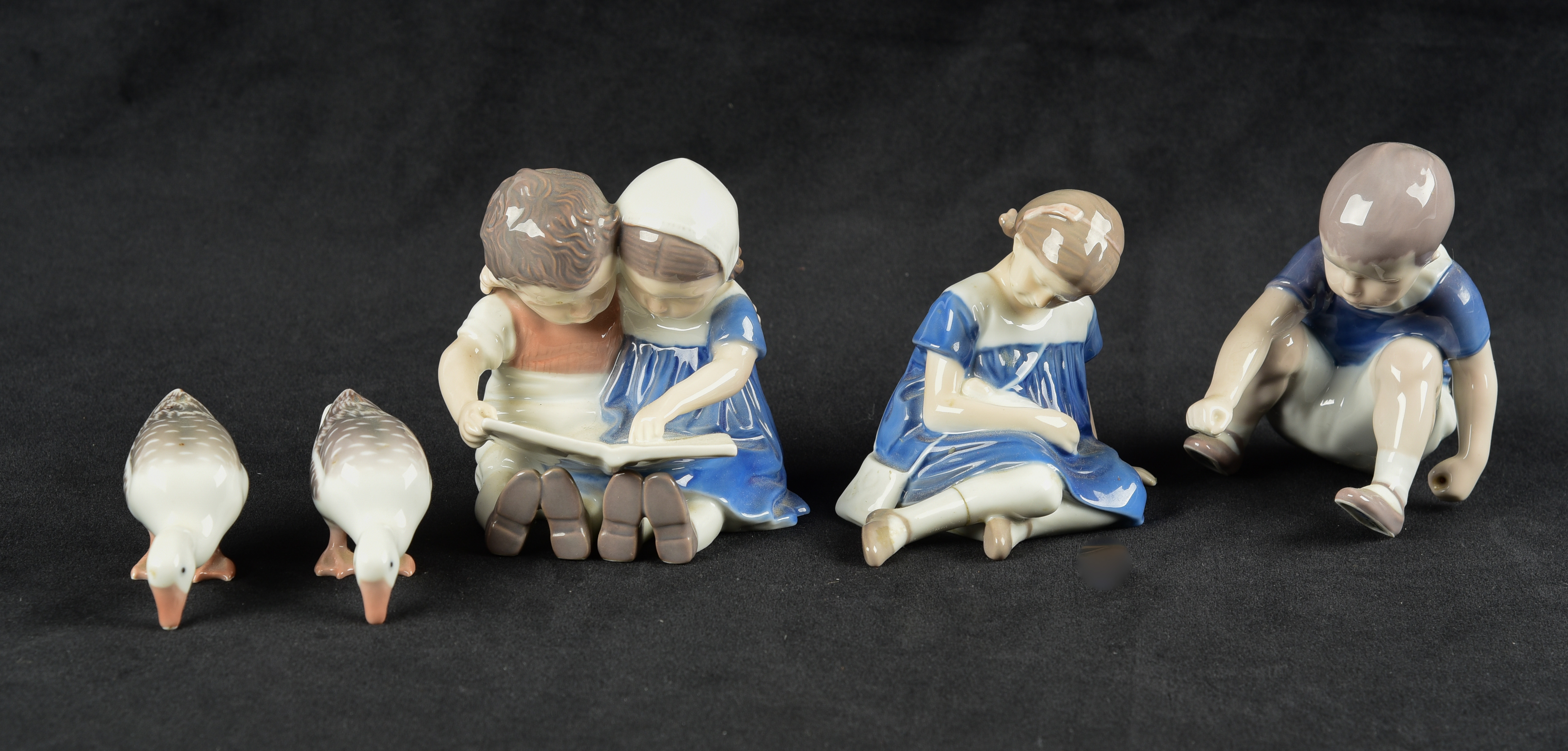 (5) Bing & Grondahl (B&G) porcelain