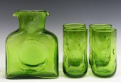 (5) BLENKO (ATTR) MODERN GLASS
