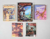 5 BOARD GAMES, ROLE PLAYING AN