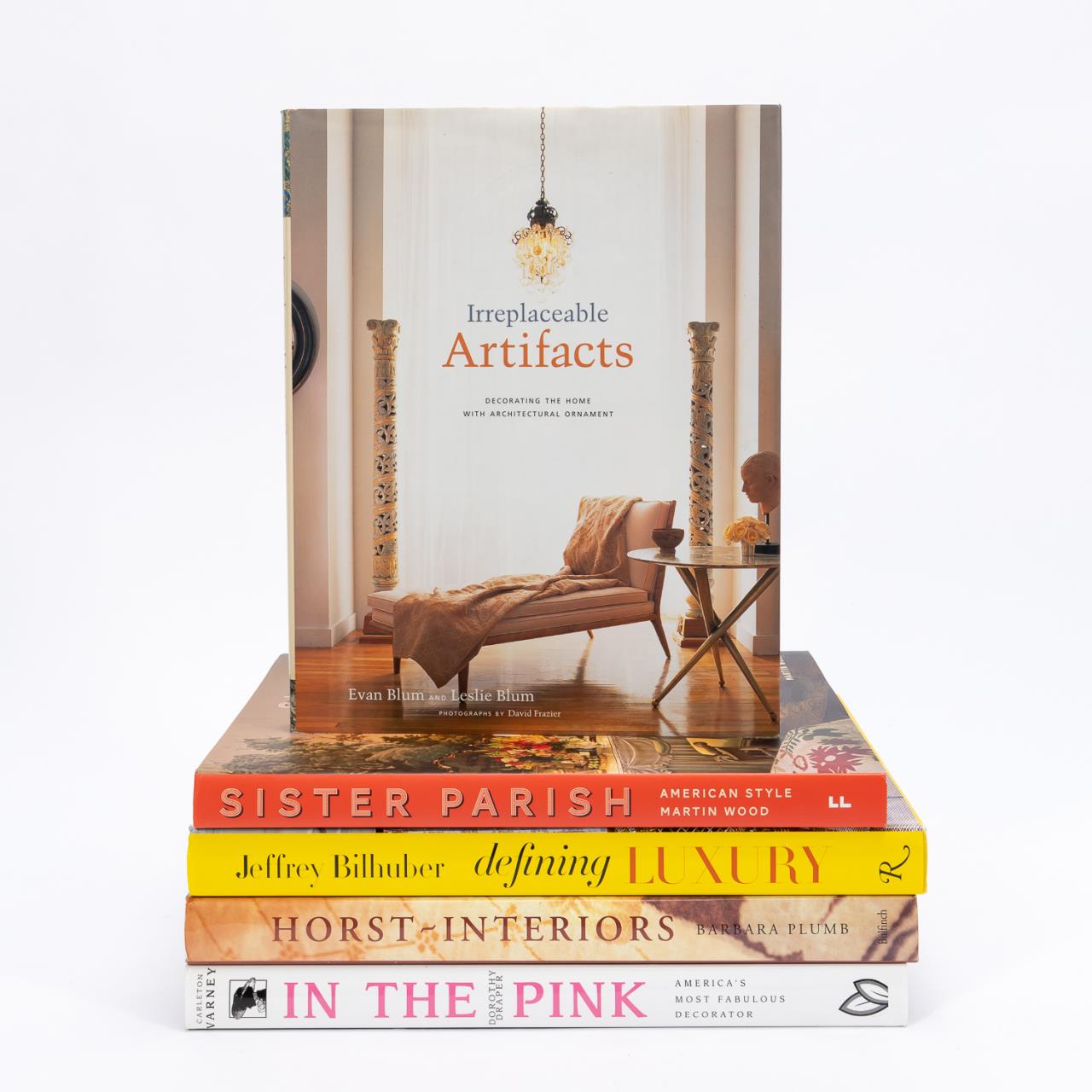 5 BOOKS INTERIOR DESIGN, DOROTHY