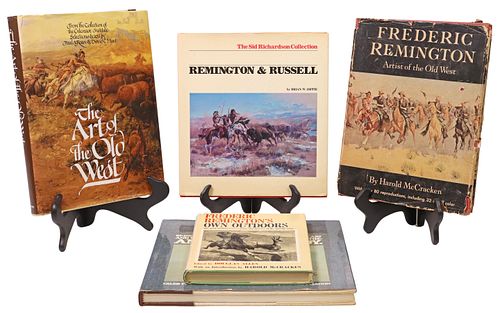 (5) BOOKS: WESTERN ART &AMP;