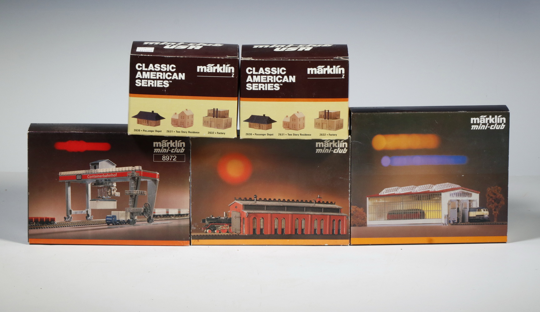(5) BOXED MARKLIN MINI-CLUB MODEL