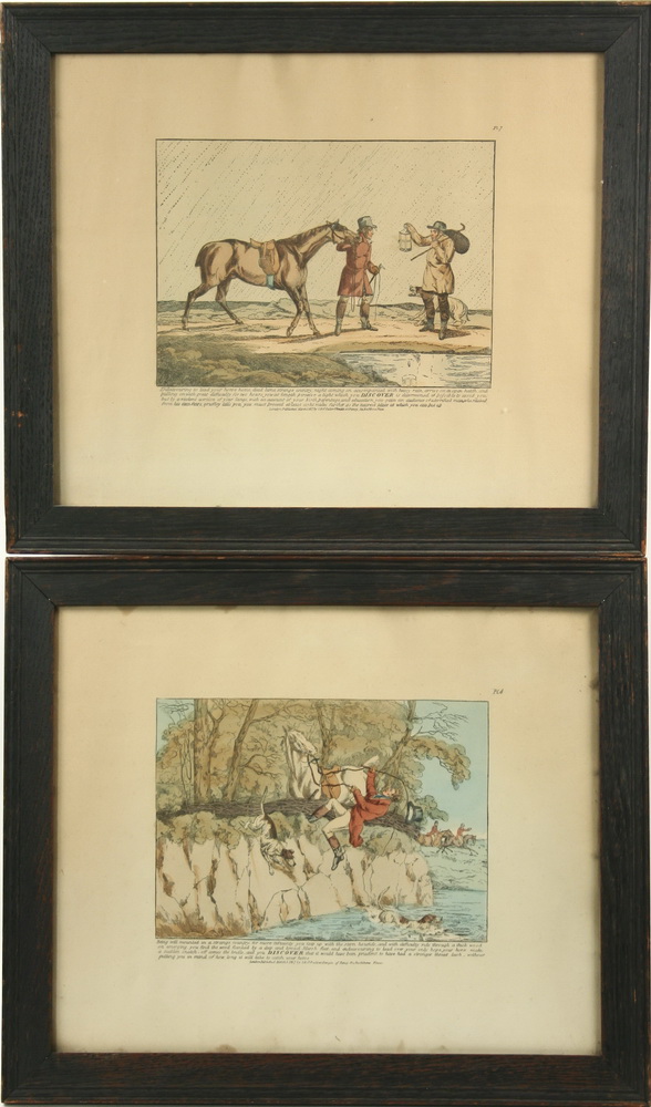 (5) BRITISH HUNTING PRINTS -