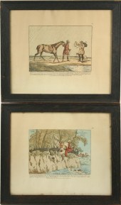 (5) BRITISH HUNTING PRINTS - H