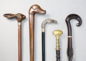 5 CARVED & FIGURAL CANES5 cane