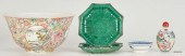 5 CHINESE CERAMIC ITEMS INCL.
