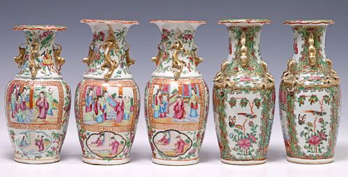 (5) CHINESE FAMILLE &AMP; CANTON