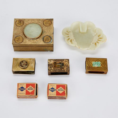 5 CHINESE JADE & BOXESGroup of