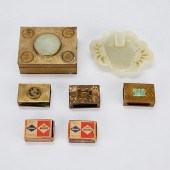 5 CHINESE JADE & BOXESGroup of