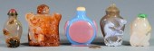 5 CHINESE SNUFF BOTTLES INC. W