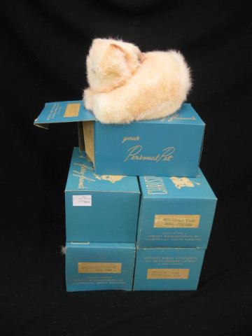 5 Christy Fur Toys kittens and