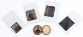 (5) Civil War Soldier Tintypes