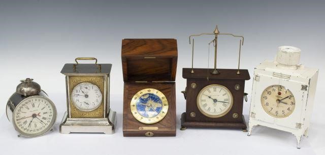 5) CLOCKS: FLYING PENDULUM,