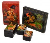 (5) COLLECTION OF FINE RUSSIAN
