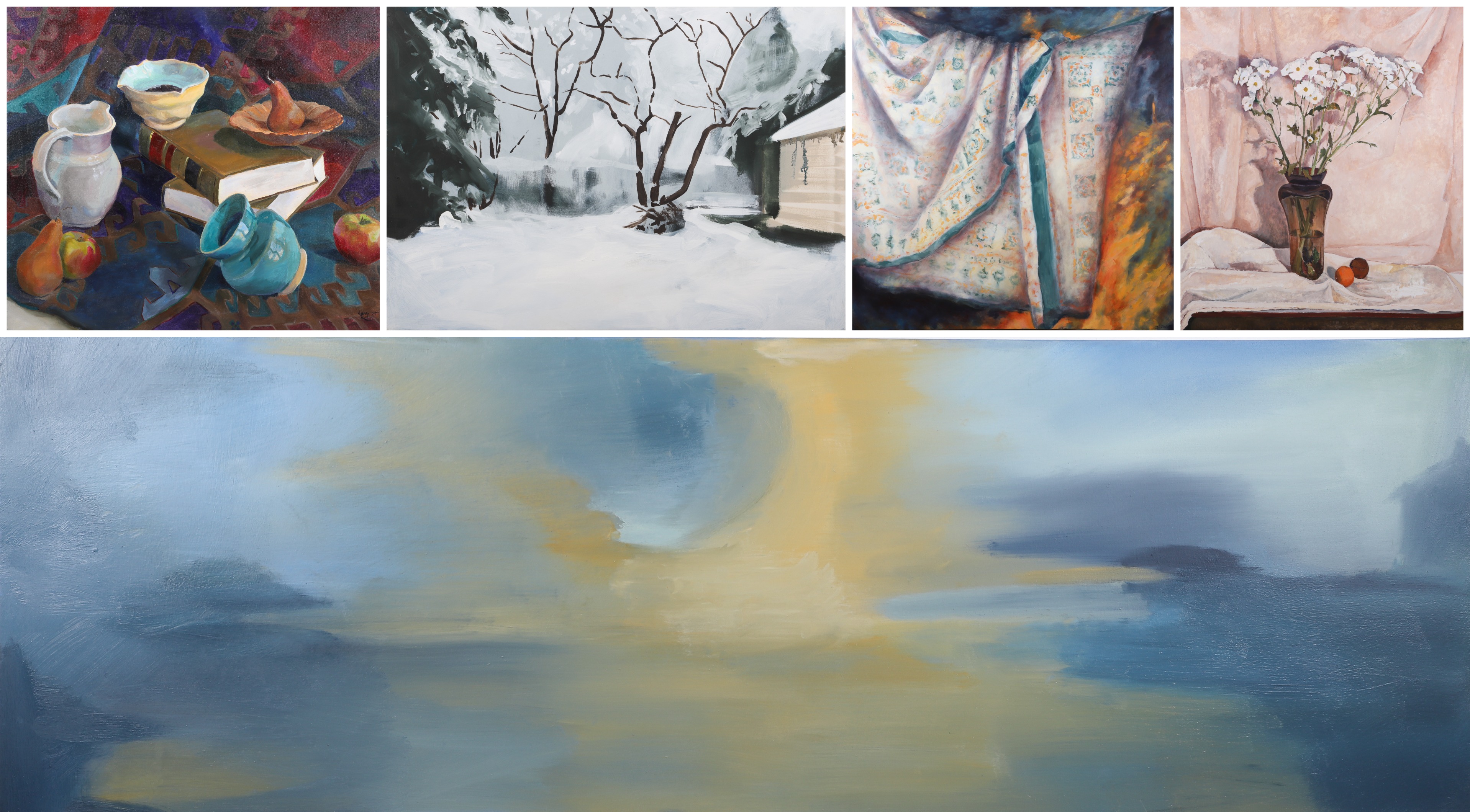 (5) Contemporary paintings,