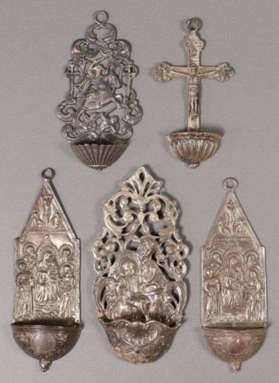 (5) CONTINENTAL SILVER HOLY WATER