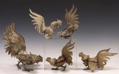 (5) CONTINENTAL SILVERED BRONZ