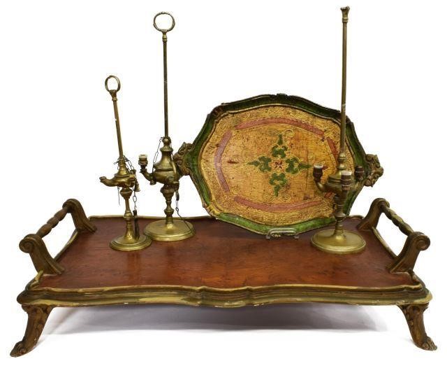 5) CONTINENTAL TABLE ITEMS, WHALE