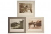 (5) CURTIS PHOTOGRAVURES & (1)