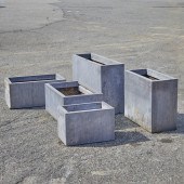(5) CUSTOM MODERNIST ZINC PLAN