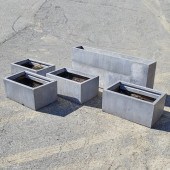 (5) CUSTOM MODERNIST ZINC PLAN