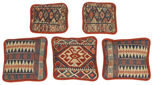 (5) DECORATIVE DOWN-FILLED KILIM